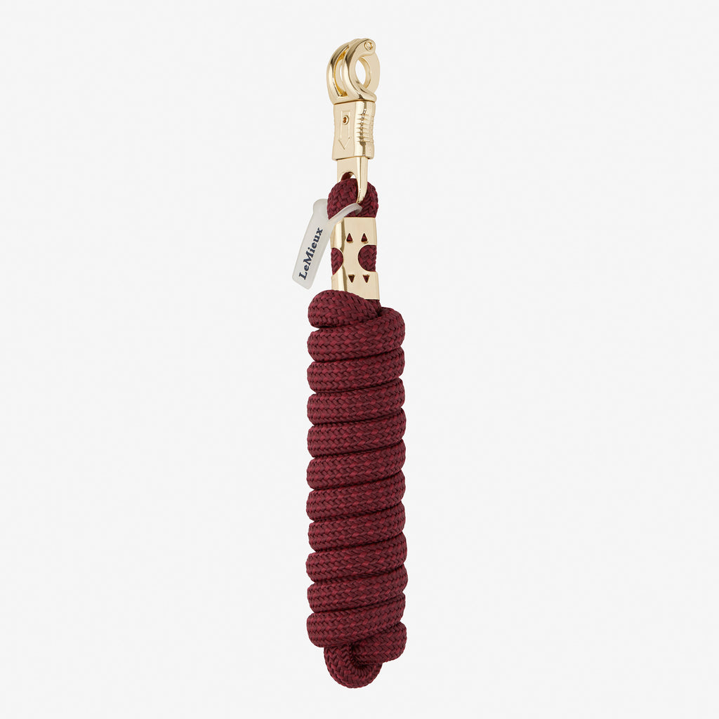 LeMieux Lustre Leadrope - Garnet