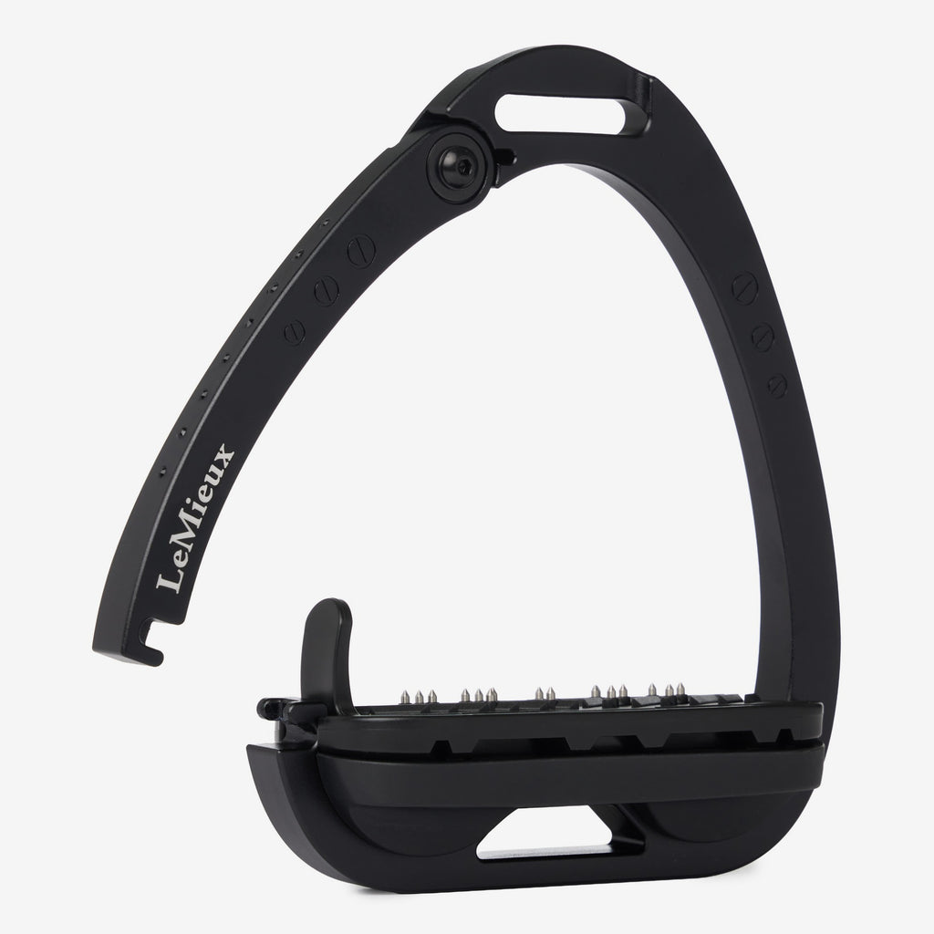 LeMieux Brilliance Vector Balance Stirrup - Black