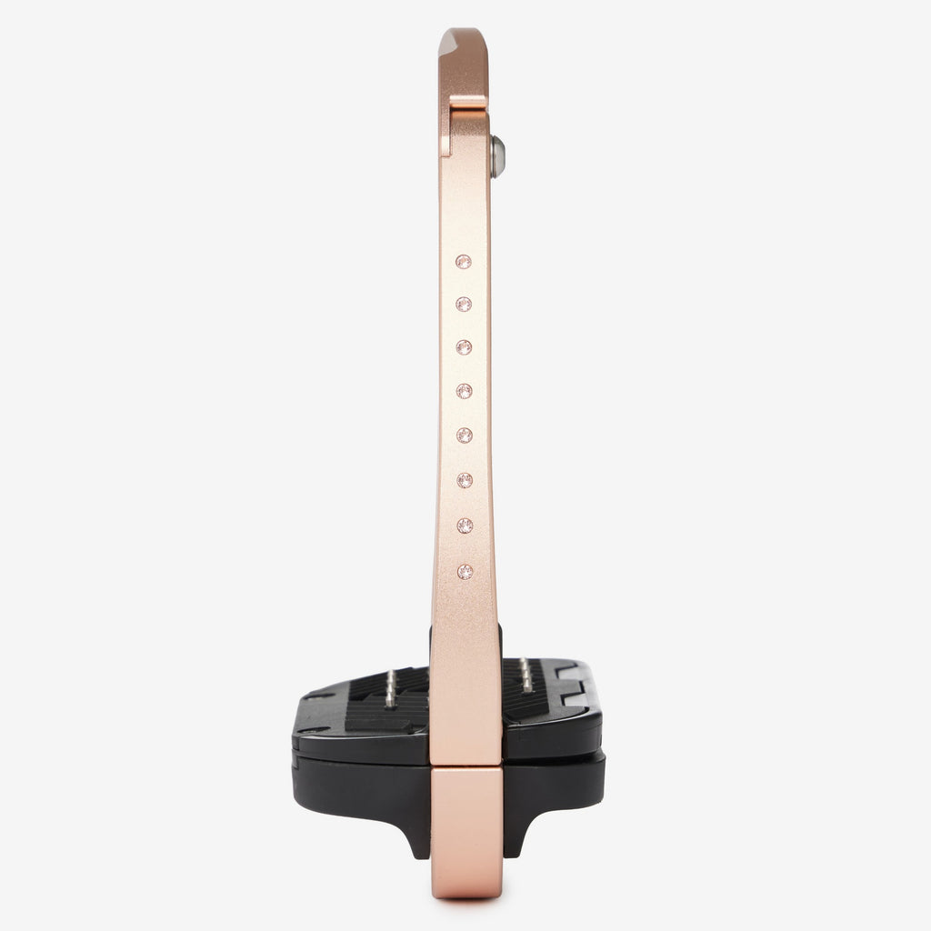 LeMieux Brilliance Vector Balance Stirrup - Rose Gold