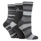 Jeep Striped Performance Boot Sock - Slate/Grey