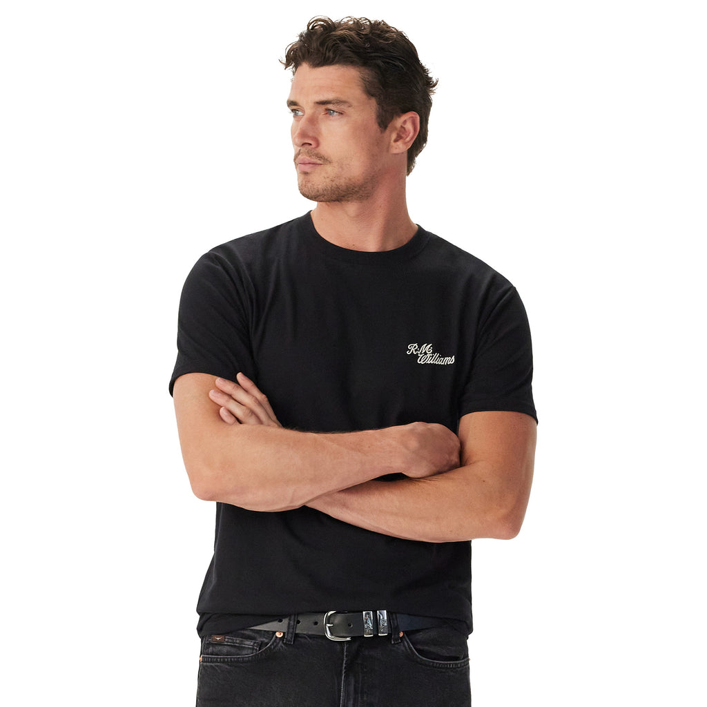 R.M.Williams Byron T-Shirt - Black