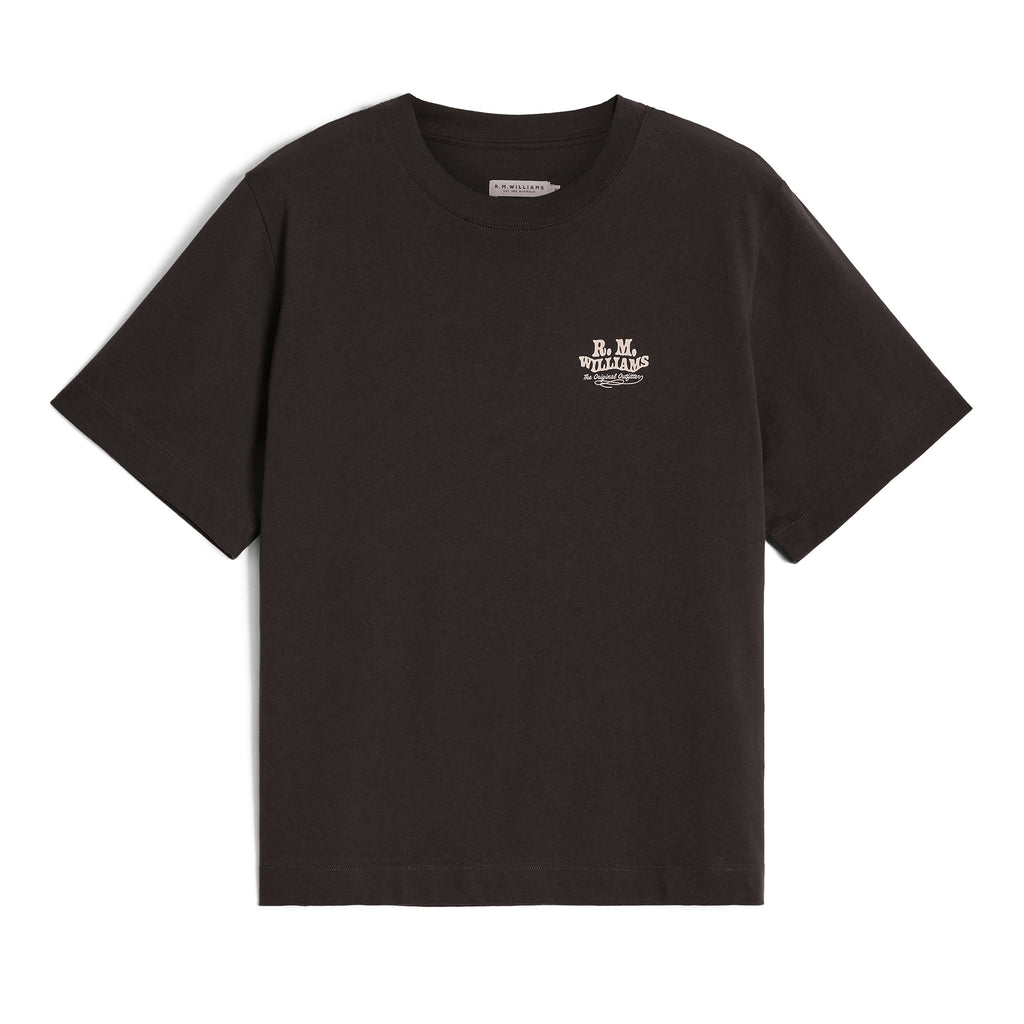 R.M.Williams Kandos T-Shirt - Dark Chocolate