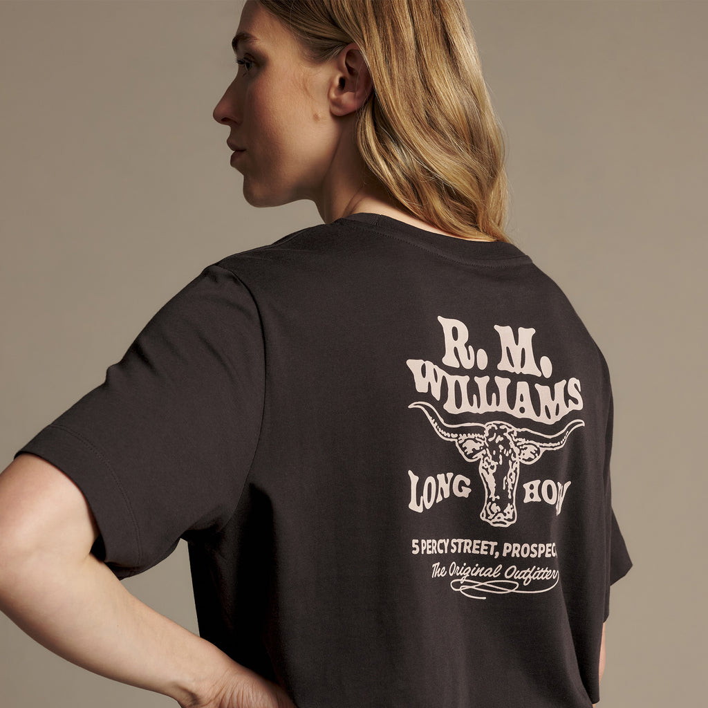 R.M.Williams Kandos T-Shirt - Dark Chocolate