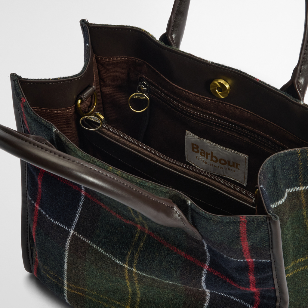 Barbour Barrhill Tartan Tote Bag - Classic Tartan