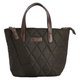 Barbour Mini Quilted Tote Bag - Olive