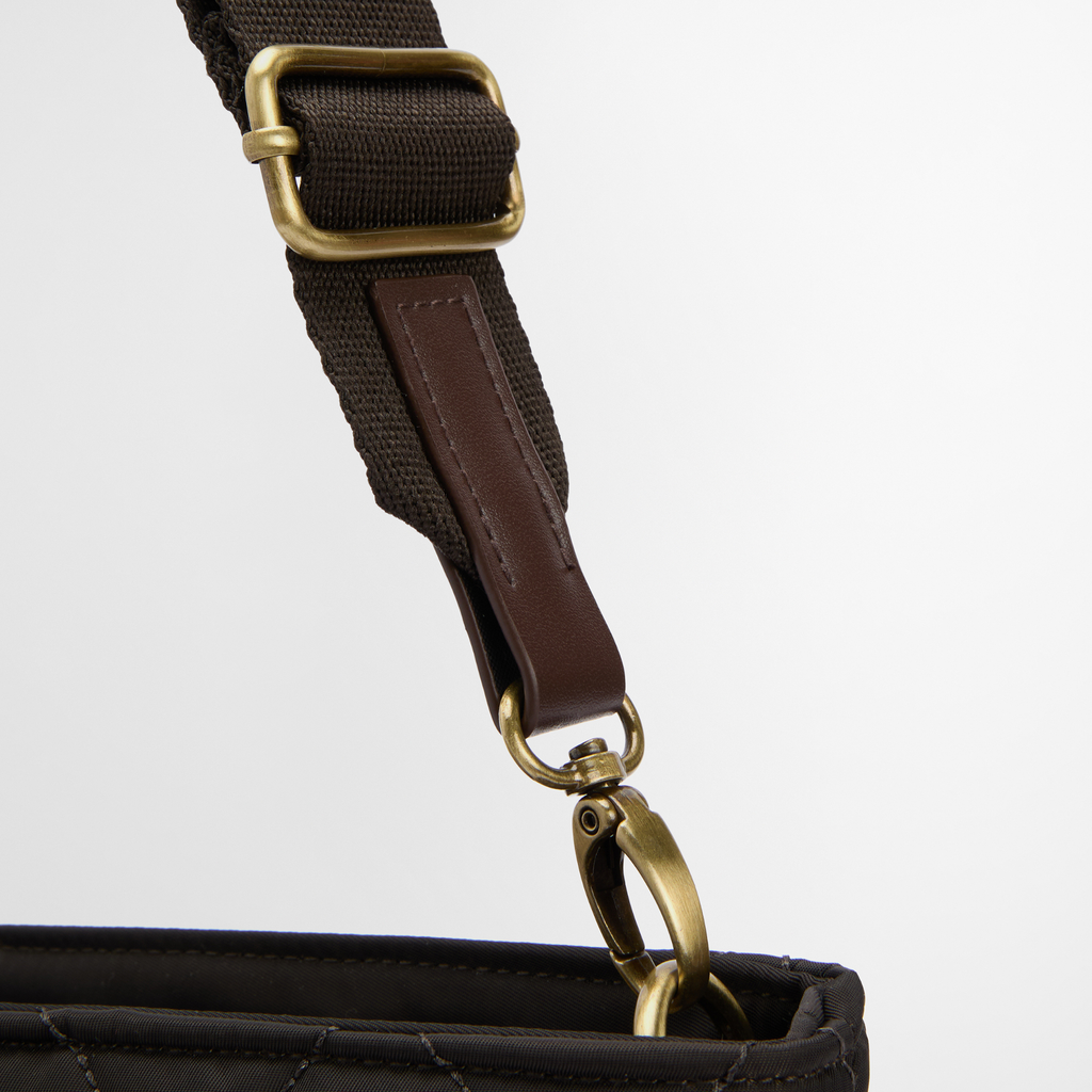 Barbour Mini Quilted Tote Bag - Olive