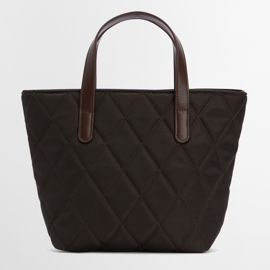 Barbour Mini Quilted Tote Bag - Olive