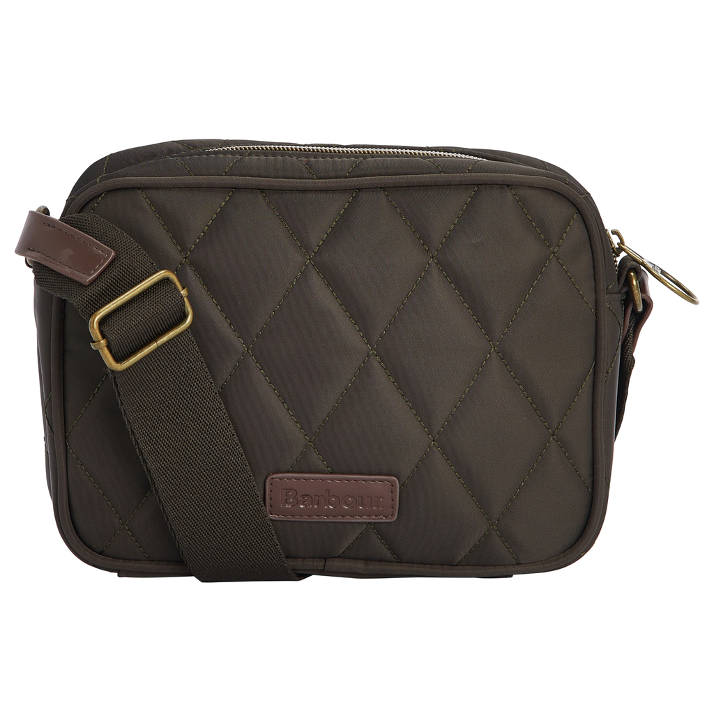 Barbour Quilted Crossbody Bag - Olive