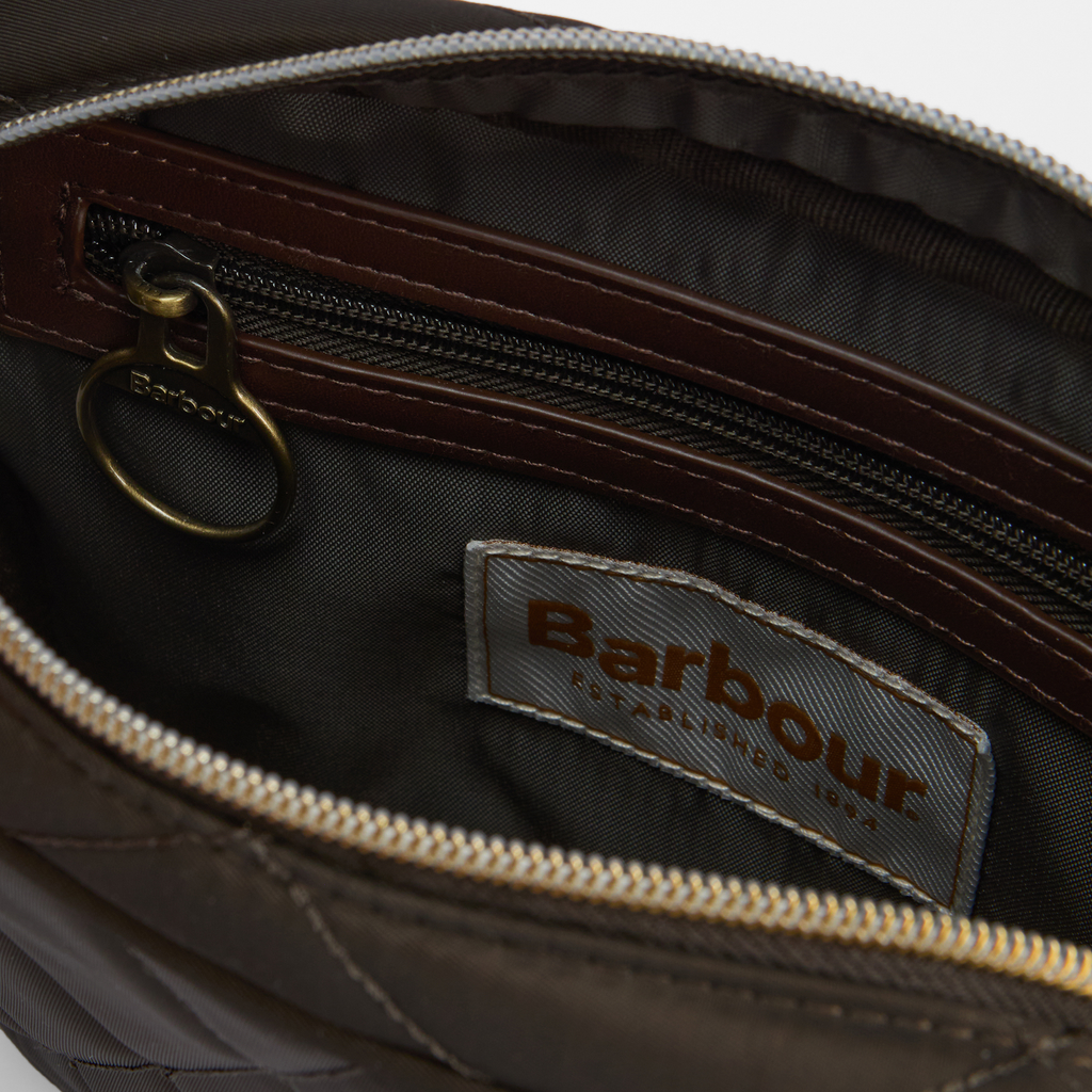 Barbour Quilted Crossbody Bag - Olive