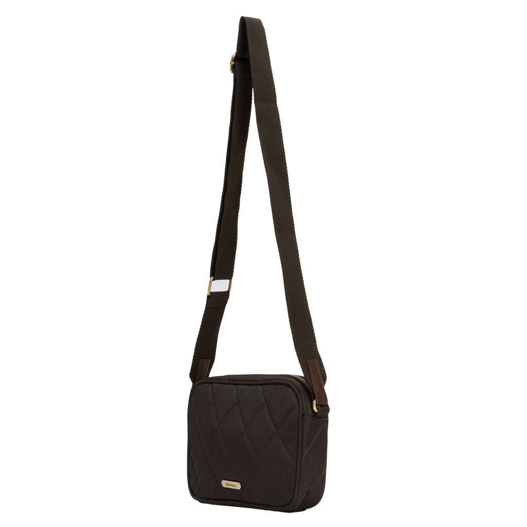 Barbour Quilted Crossbody Bag - Olive