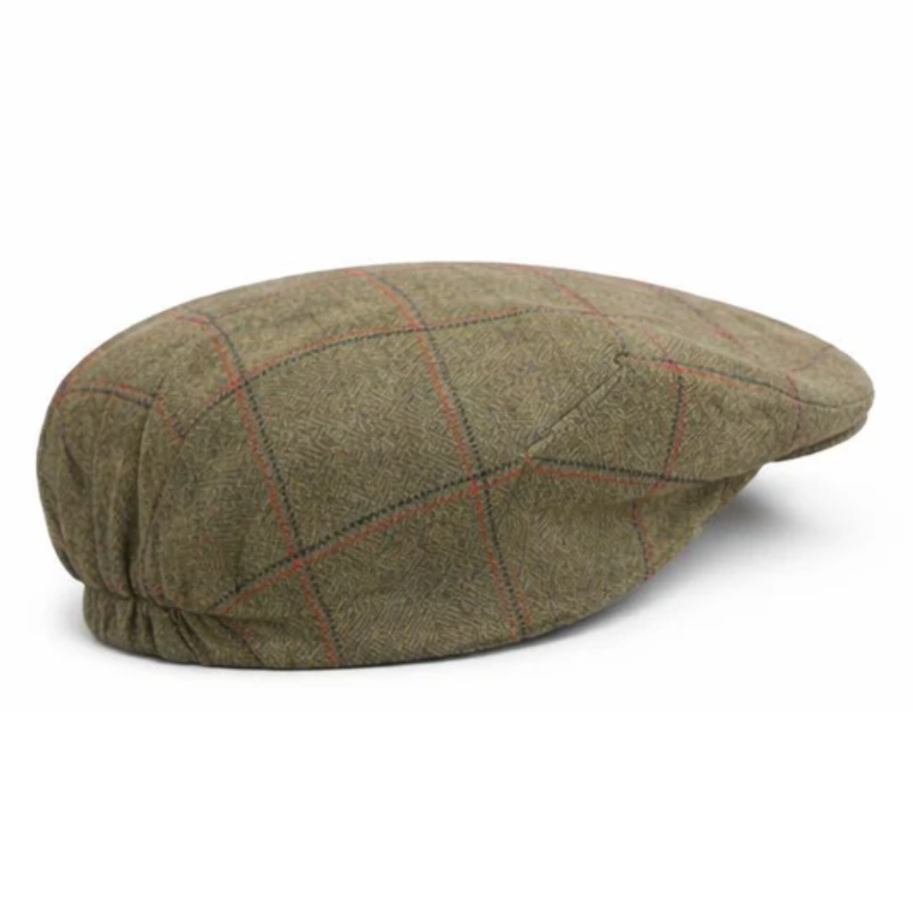 Equetech Launton Tweed Flat Cap