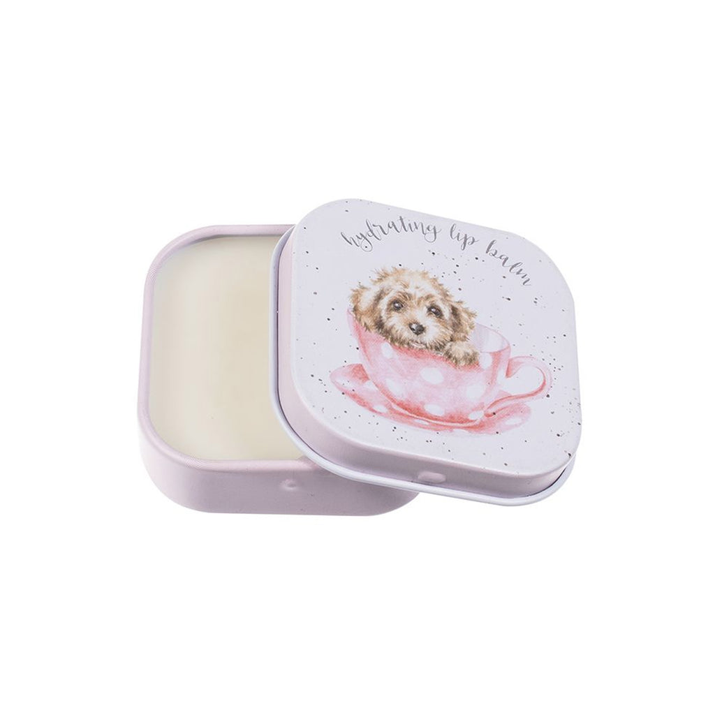 Wrendale Square Lip Balm - Teacup Pup Dog