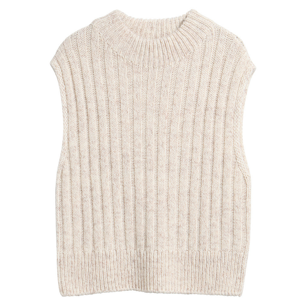 Barbour Ladies Anastasia Knitted Vest - Cloud