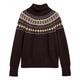 Barbour Ladies Darwen Knitted Jumper - Seal Brown