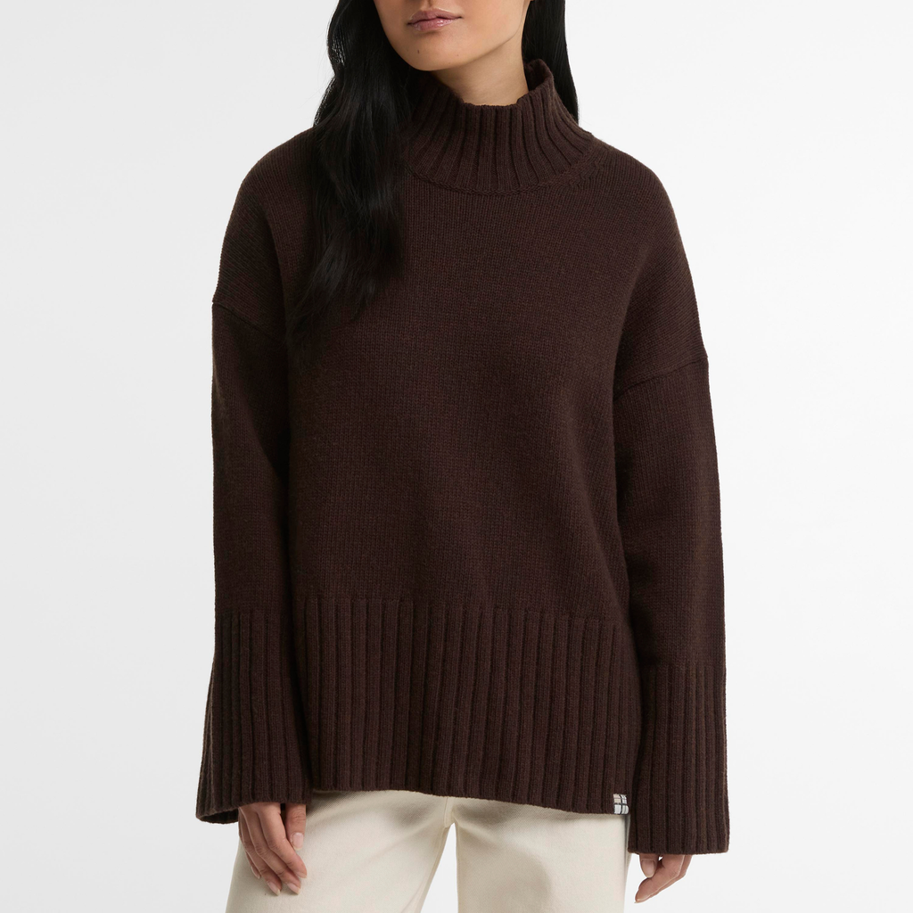 Barbour Ladies May Knitted Jumper - Rustic