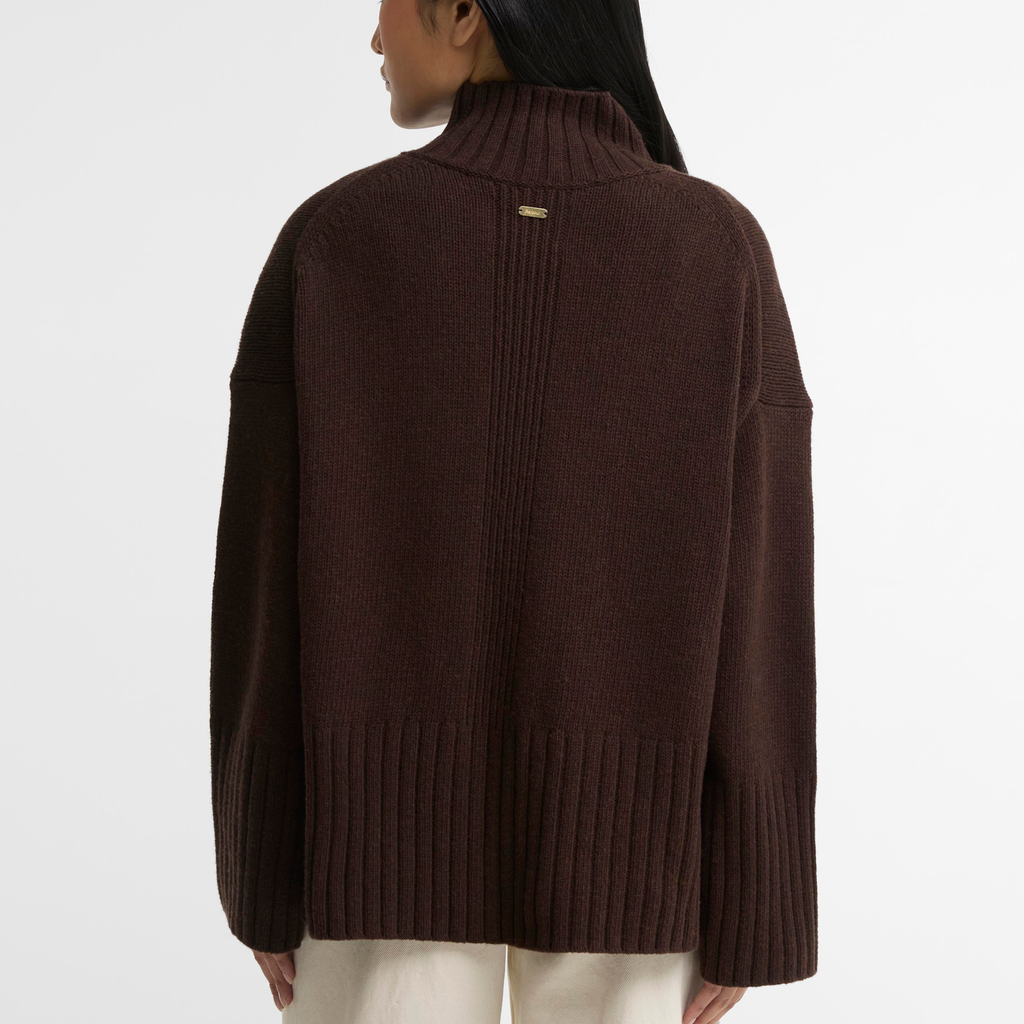 Barbour Ladies May Knitted Jumper - Rustic
