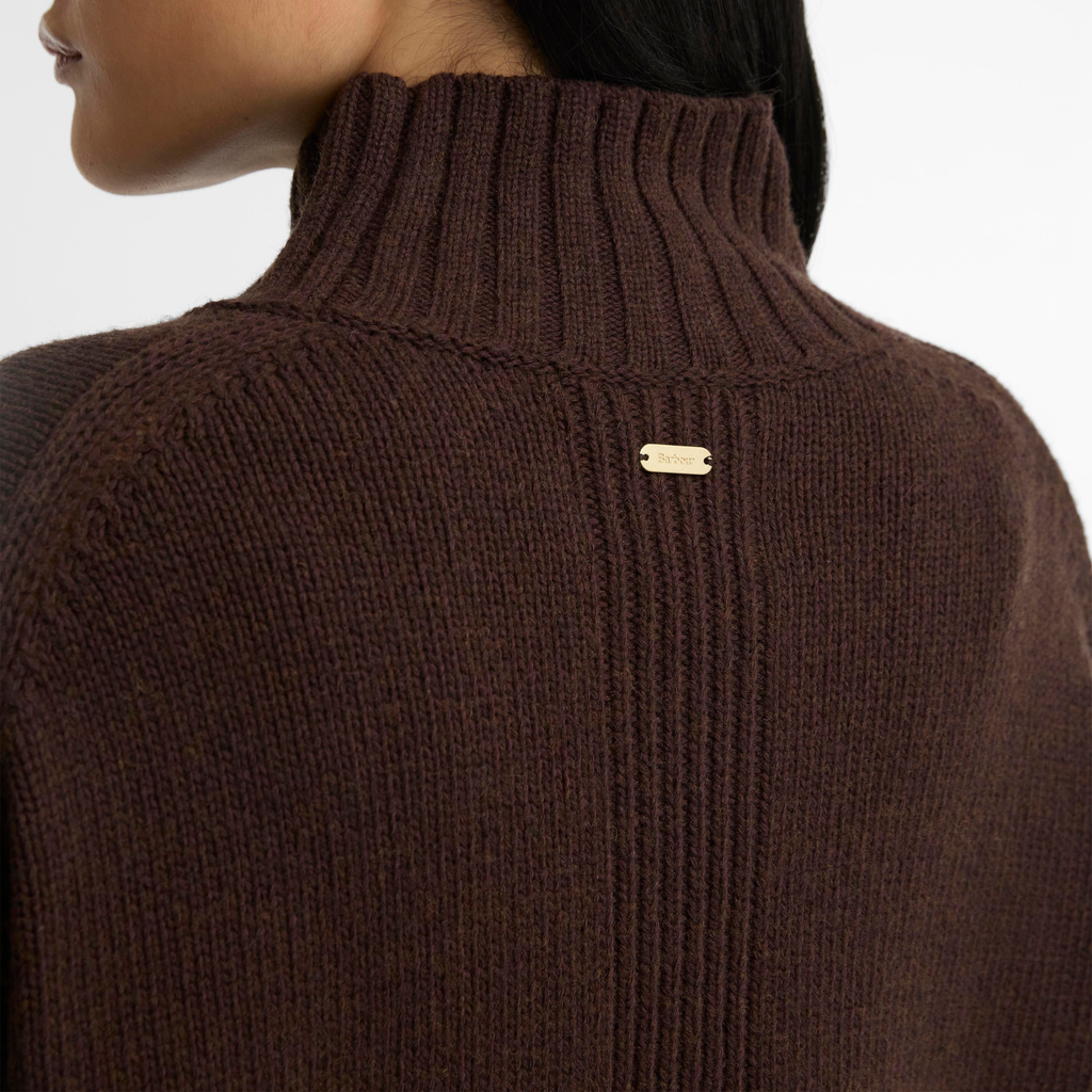 Barbour Ladies May Knitted Jumper - Rustic