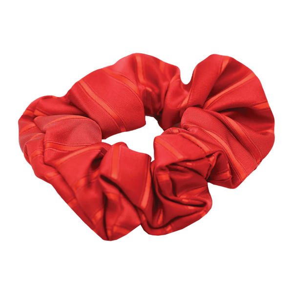 Equetech Luxury Red Show Hair Scrunchie - Red