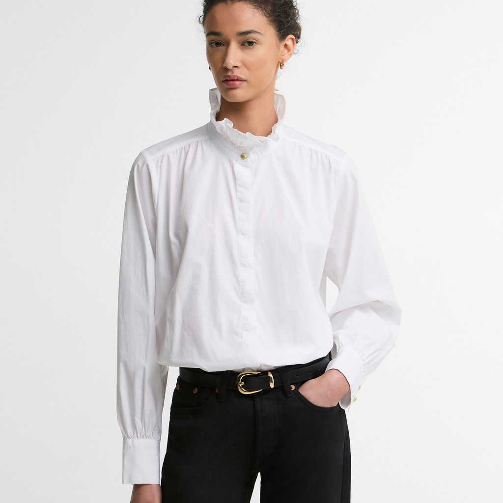 Barbour Ladies Adina Shirt - White