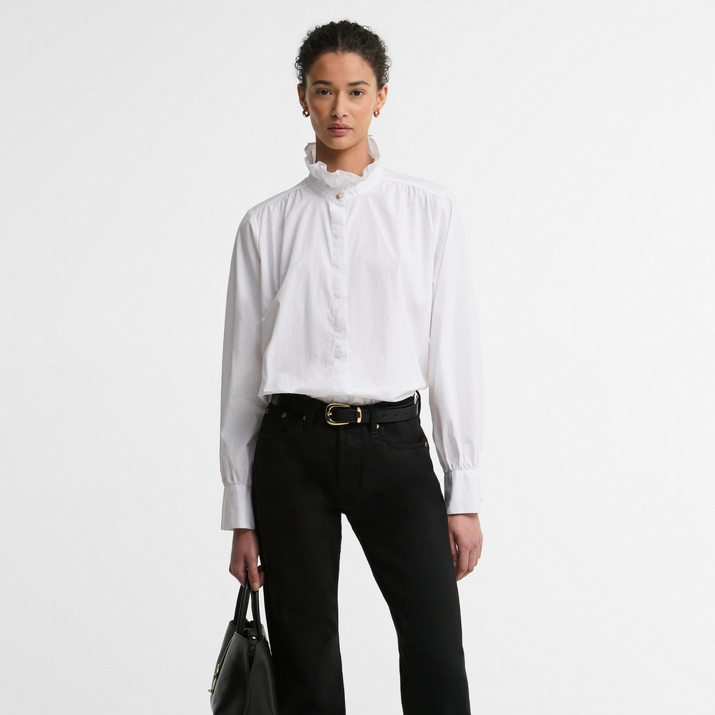 Barbour Ladies Adina Shirt - White