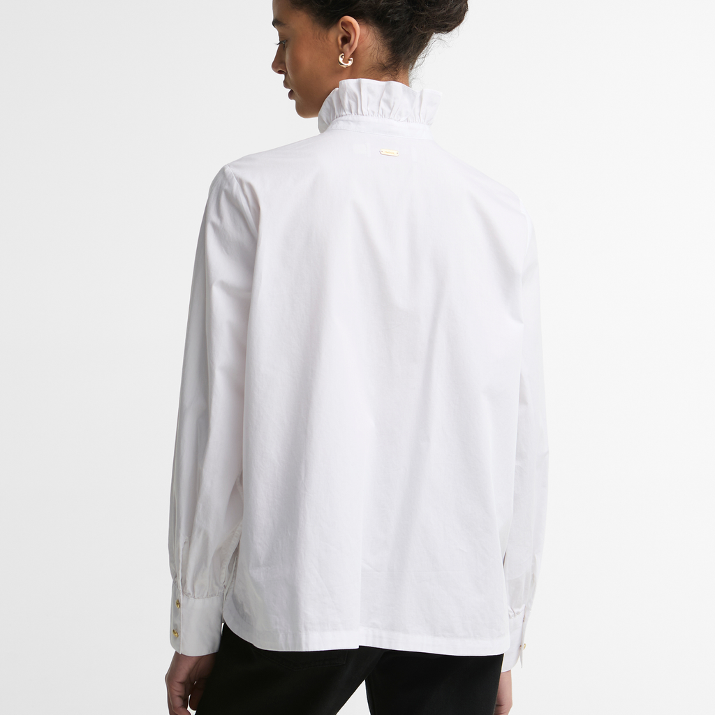 Barbour Ladies Adina Shirt - White