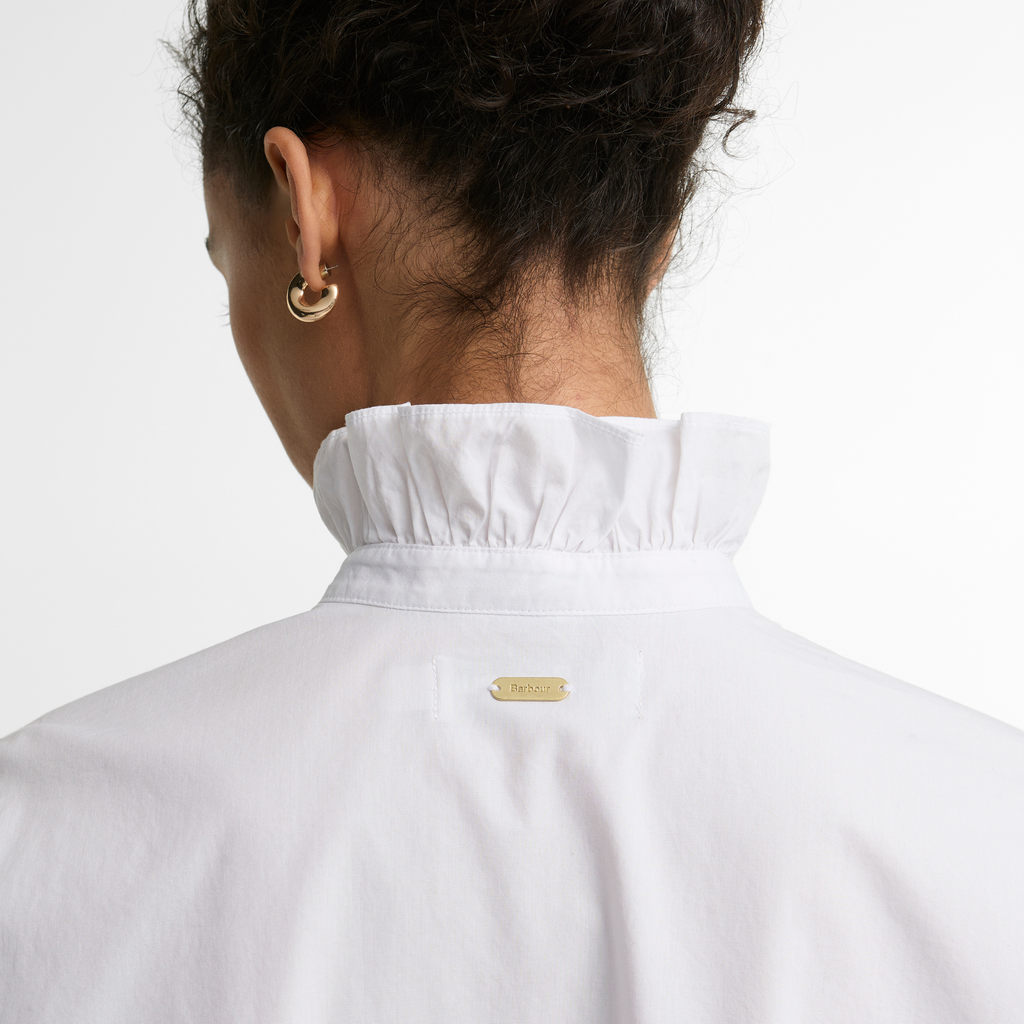 Barbour Ladies Adina Shirt - White