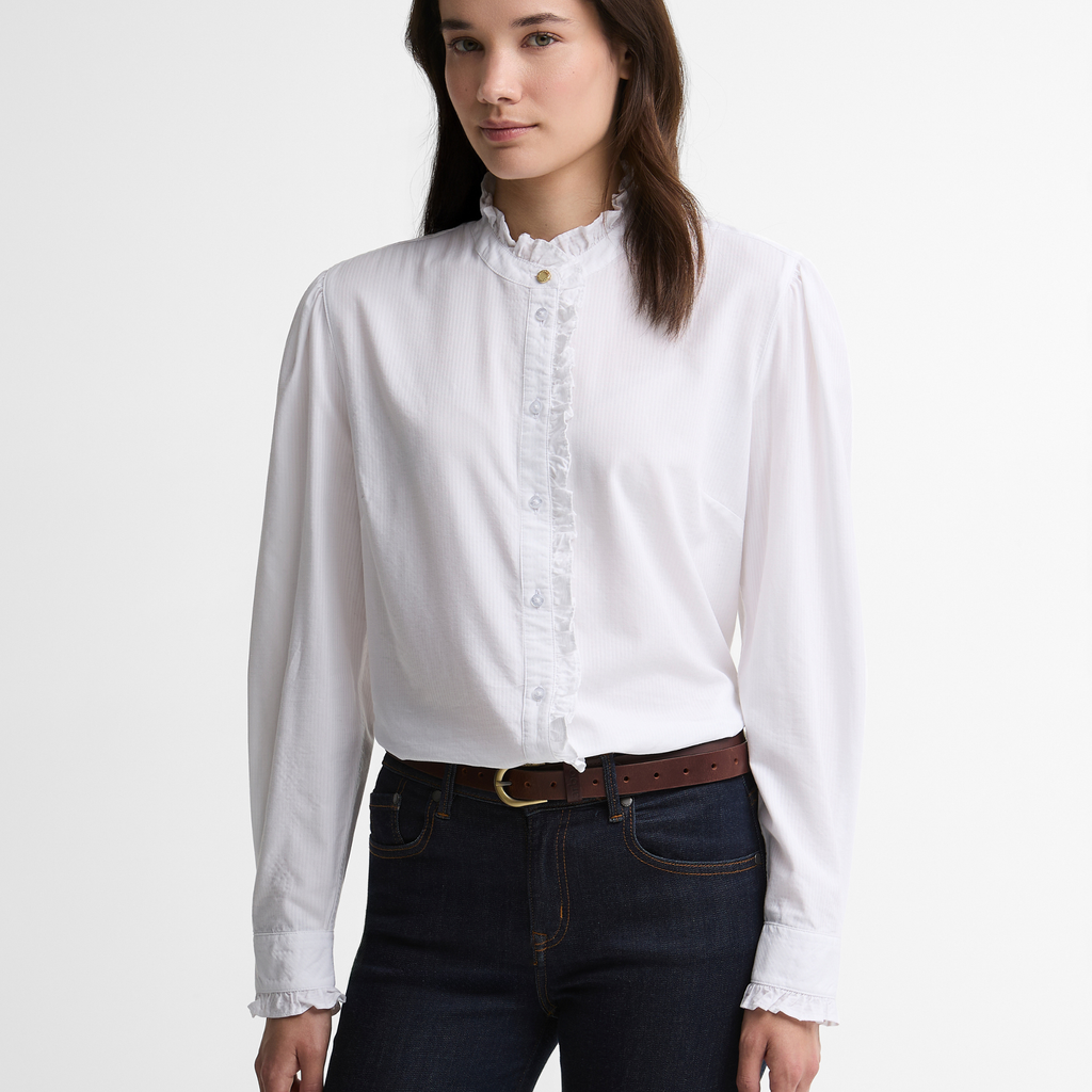 Barbour Ladies Clemency Shirt - White