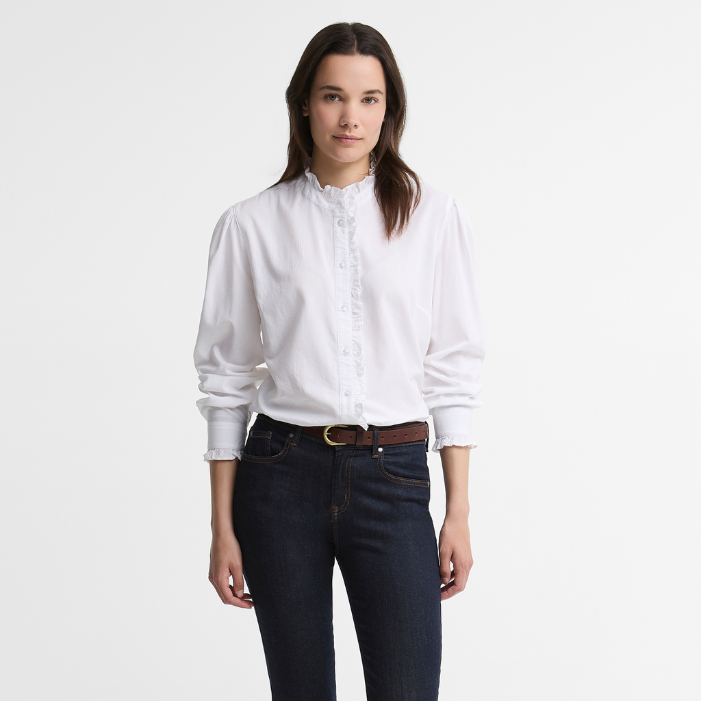 Barbour Ladies Clemency Shirt - White
