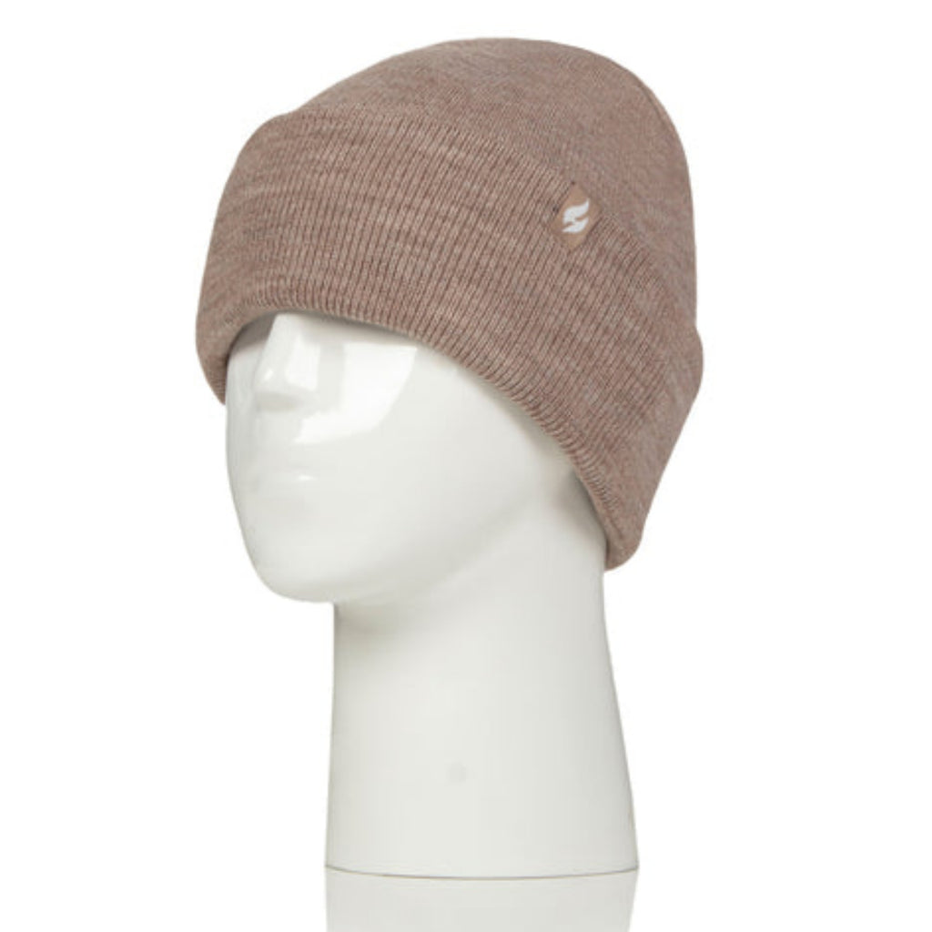 Heat Holders Ladies Maple Lite Turnover Hat - Oat