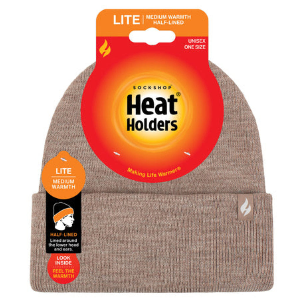 Heat Holders Ladies Maple Lite Turnover Hat - Oat