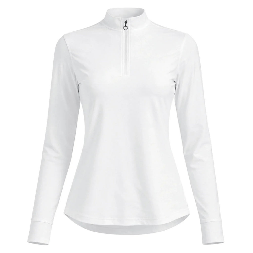 Equetech Ladies Thermal Winter Stock Shirt - White
