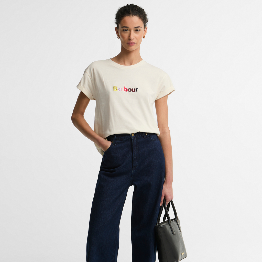 Barbour Ladies Ashdown T-shirt - Birch