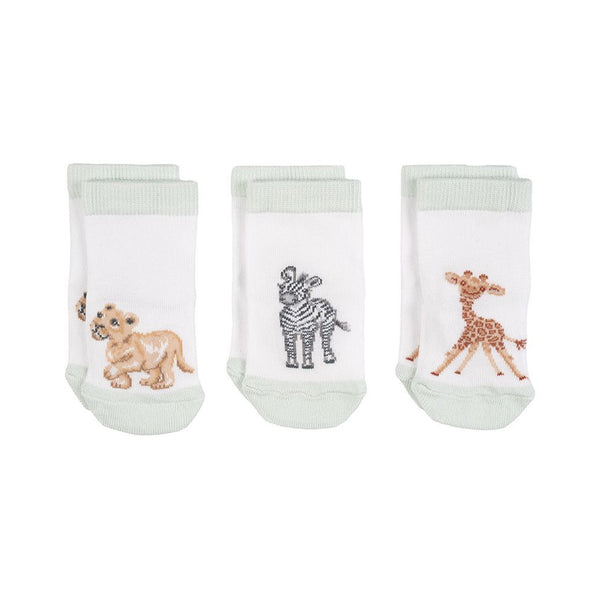 Wrendale Little Savannah Baby Socks Set
