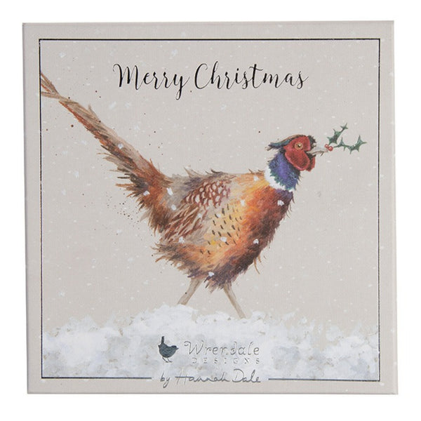 Wrendale Luxury Boxed Christmas Cards - Pheasant
