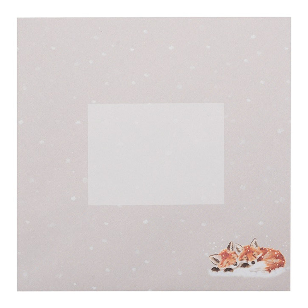 Wrendale Luxury Boxed Christmas Cards - Foxes in the Snow