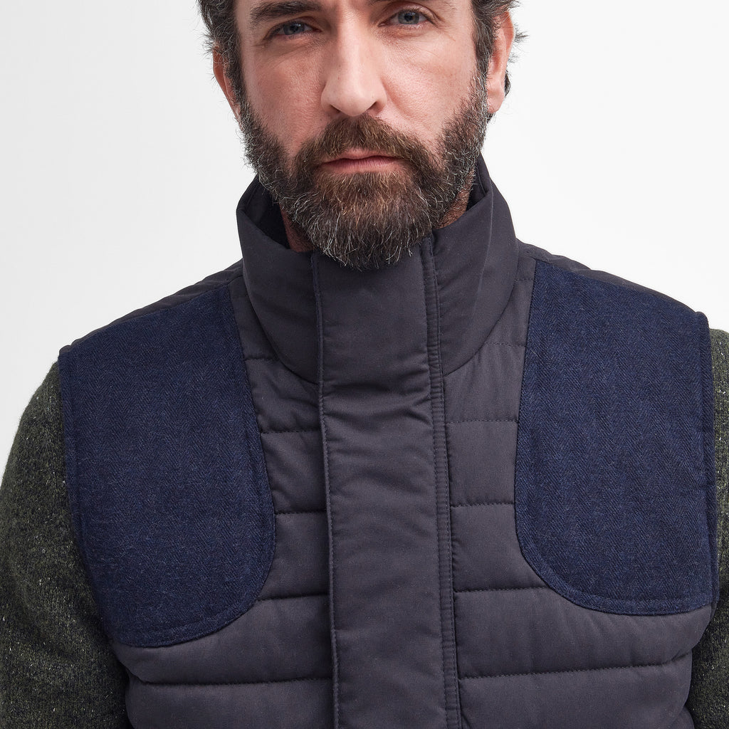 Barbour Mens Bradford Gilet - Navy