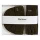 Barbour Mens Carlton Beanie & Gloves Gift Set - Dark Green