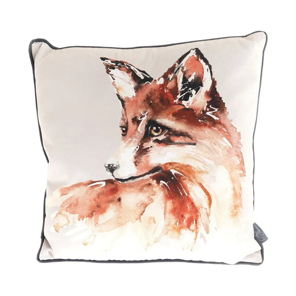 Meg Hawkins Fox Cushion