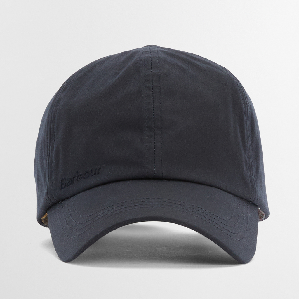 Barbour Mens Wax Cap - Navy