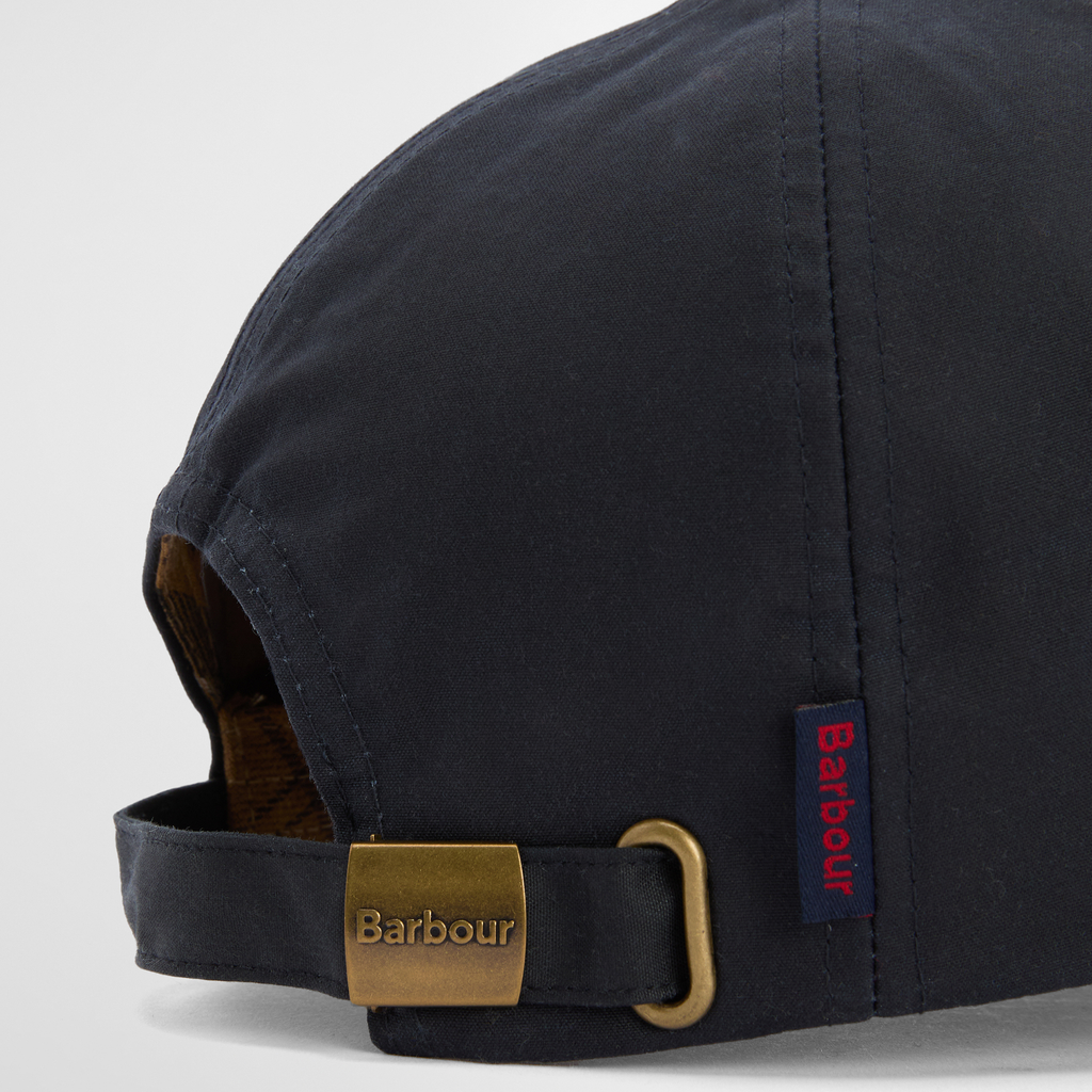 Barbour Mens Wax Cap - Navy