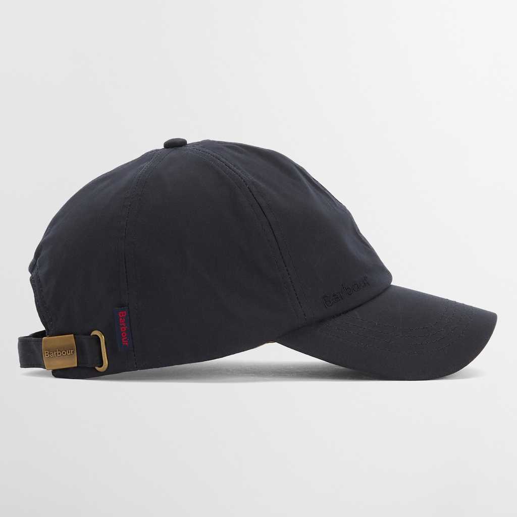Barbour Mens Wax Cap - Navy