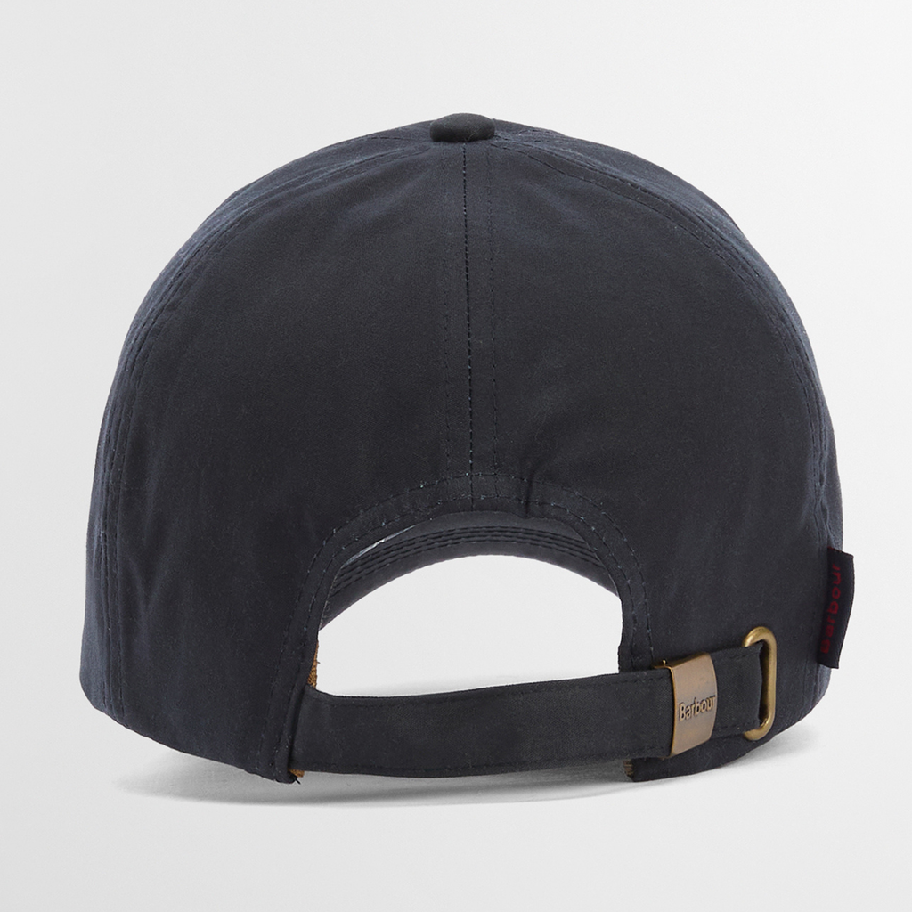 Barbour Mens Wax Cap - Navy