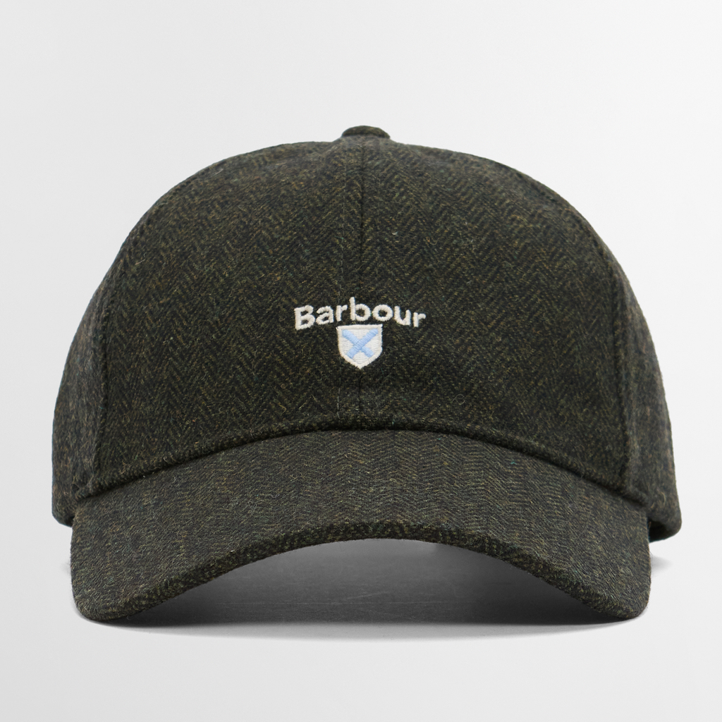 Barbour Mens Barlow Cap - Olive