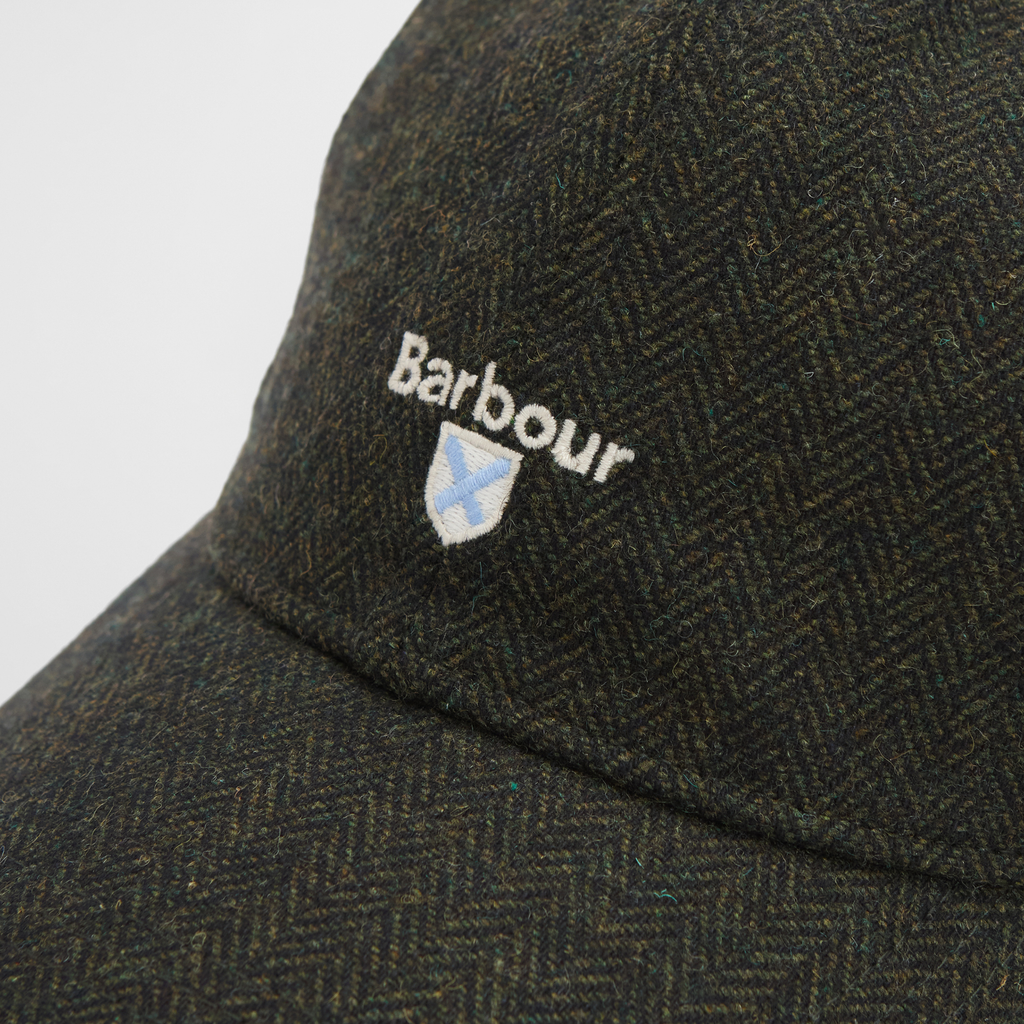 Barbour Mens Barlow Cap - Olive