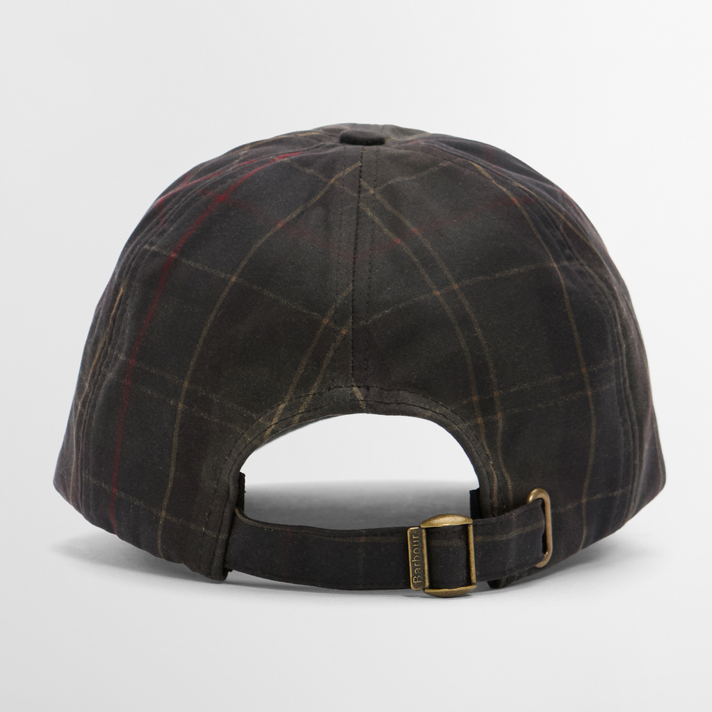 Barbour Mens Haydon Tartan Cap - Dark Classic Tan