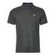 Barbour Mens Tartan Pique Tailored Polo Shirt - Forest Green
