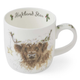 Wrendale Highland Star Mug