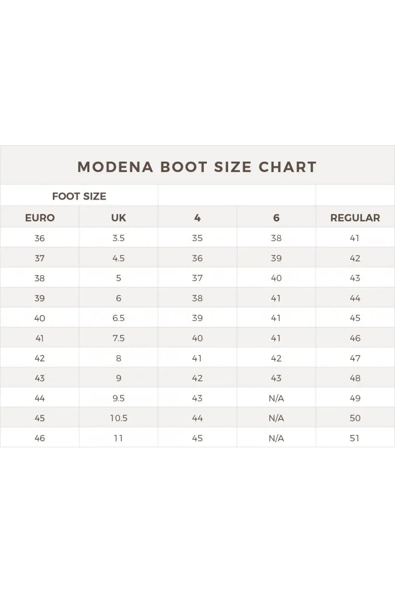 Brogini Modena Synthetic Long Boot - Black