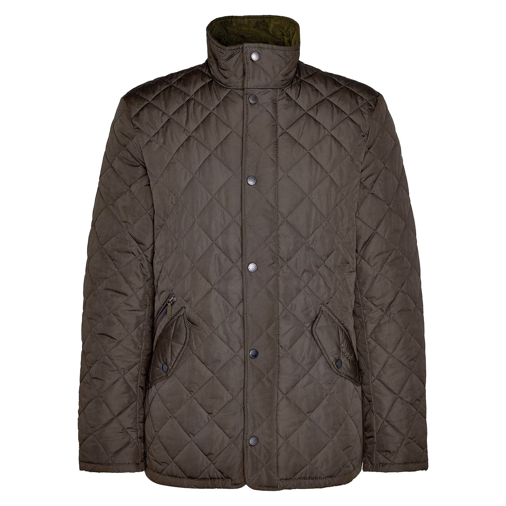 Barbour Mens Chelsea Quilted Jacket - Olive