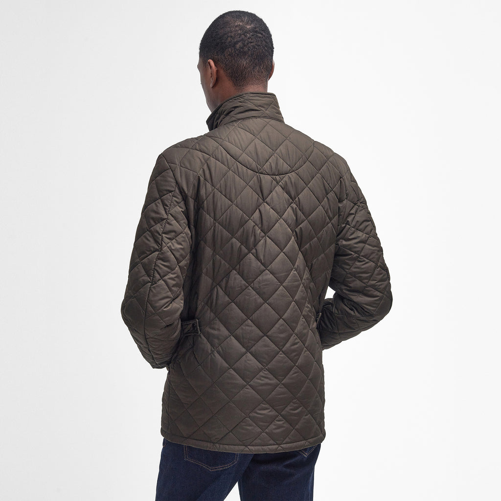 Barbour Mens Chelsea Quilted Jacket - Olive